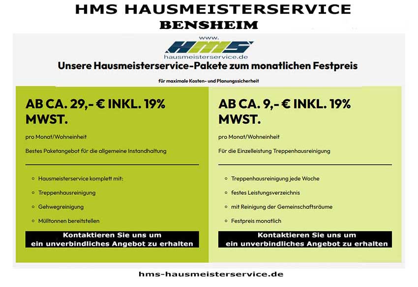 Bensheim  Hausmeisterservice